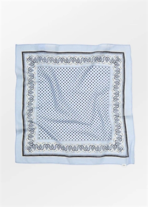 Hearty cotta scarf Kentucky Blue Becksøndergaard 